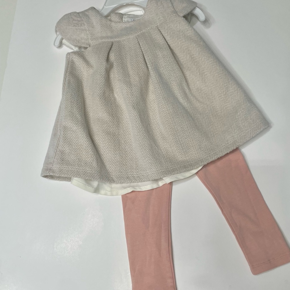 NWT Tahari 12 Month Blouse with Leggings